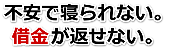 何も考えられない。借金が返せない。筑西市で弁護士や司法書士に無料で相談する